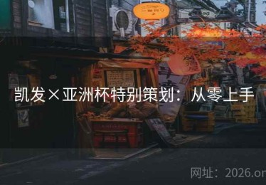 凯发×亚洲杯特别策划：从零上手