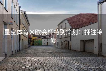 星空体育×欧会杯特别策划：押注锦囊