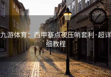 九游体育：西甲赛点夜压哨套利·超详细教程