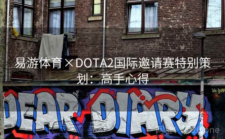 易游体育×DOTA2国际邀请赛特别策划：高手心得
